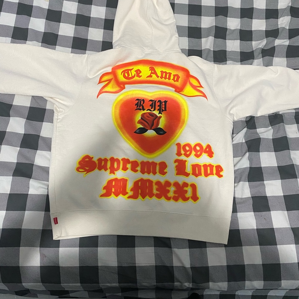 Supreme hooded sweatshirt